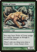 Pride of Lions (DDH-019) [Duel Decks: Ajani vs. Nicol Bolas]