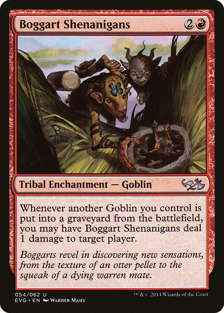 Boggart Shenanigans (DD3-054) [Duel Decks Anthology: Elves vs. Goblins]