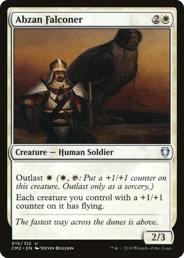 Abzan Falconer (CM2-015) [Commander Anthology Volume II]
