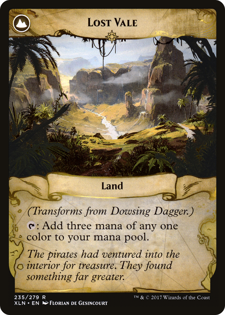 Dowsing Dagger // Lost Vale (LIST-XLN-235) [The List]: (compasslanddfc)