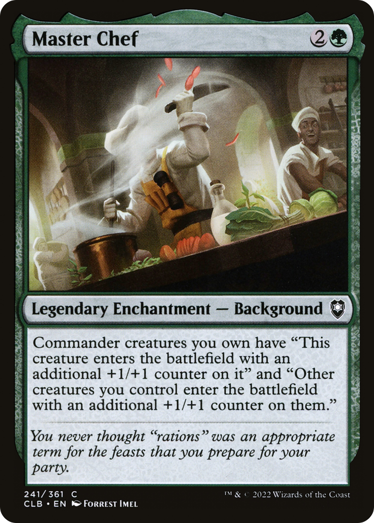 Master Chef (CLB-241) [Commander Legends: Battle for Baldur's Gate] Foil