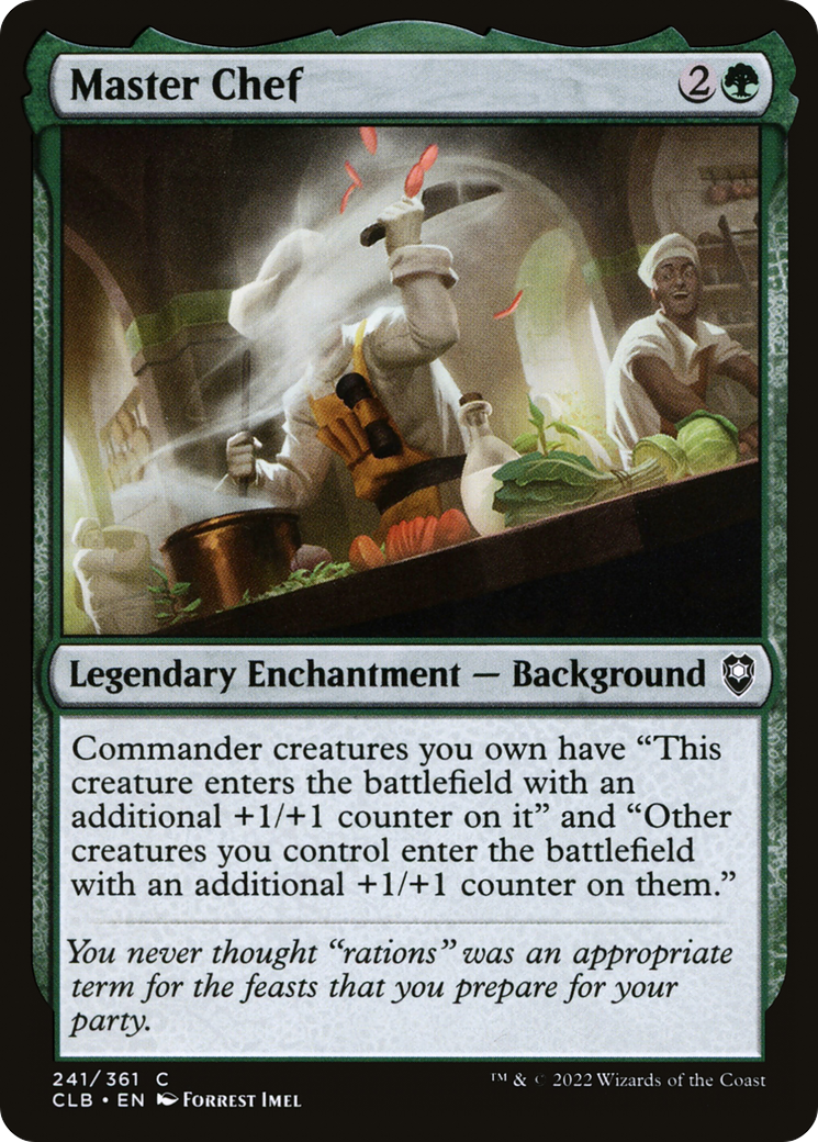 Master Chef (CLB-241) [Commander Legends: Battle for Baldur's Gate]