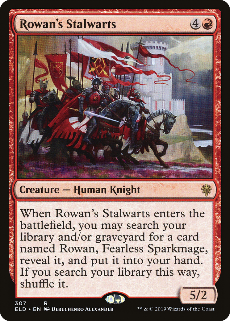 Rowan's Stalwarts (ELD-307) [Throne of Eldraine]