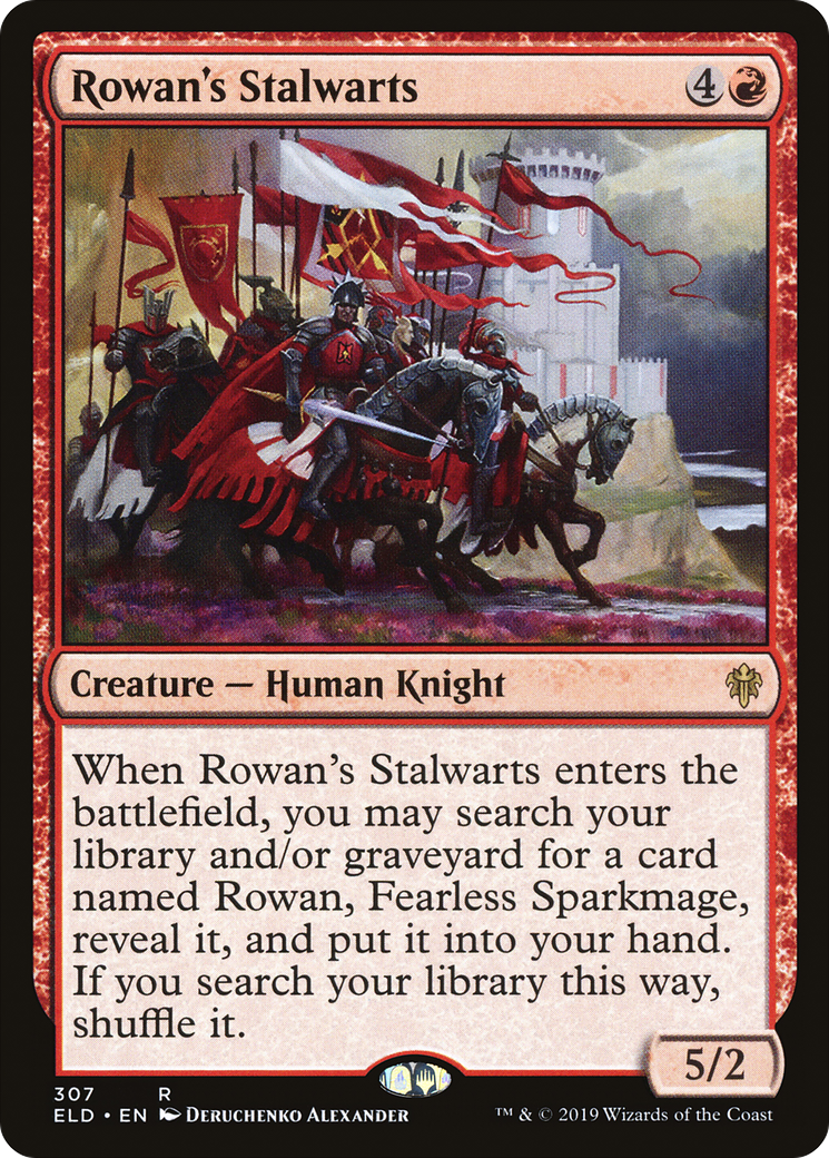 Rowan's Stalwarts (ELD-307) [Throne of Eldraine]