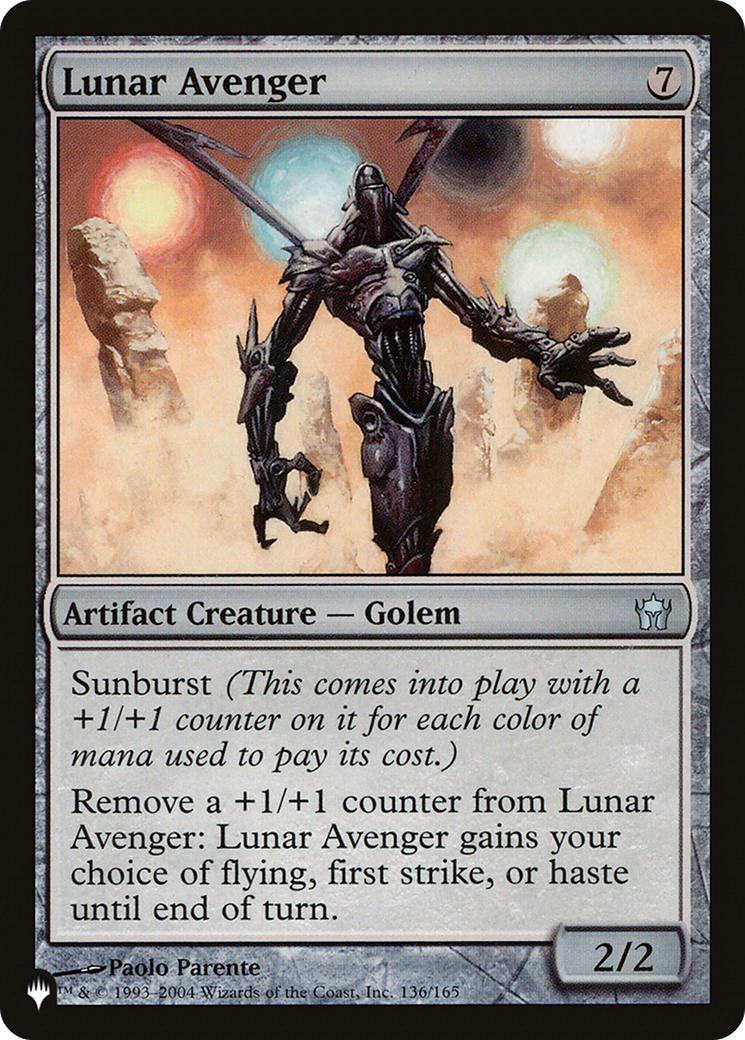 Lunar Avenger (LIST-5DN-136) [The List]