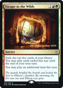 Escape to the Wilds (PRE-189S) [Throne of Eldraine Promos] Foil