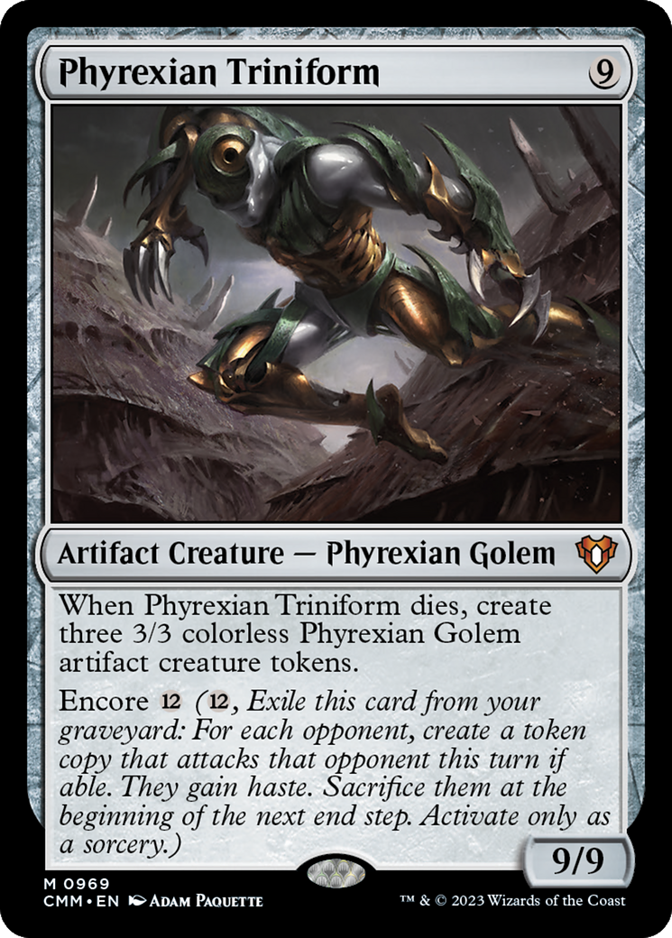 Phyrexian Triniform (CMM-969) [Commander Masters]