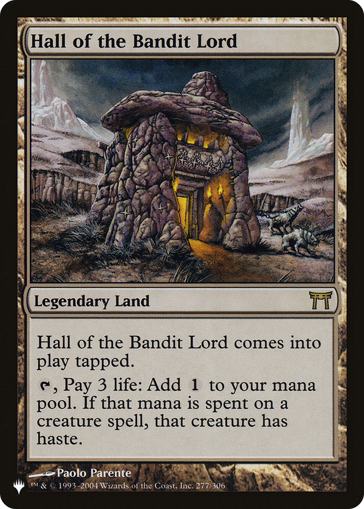 Hall of the Bandit Lord (LIST-CHK-277) [The List]