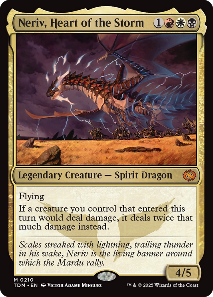 Neriv, Heart of the Storm (TDM-210) [Tarkir: Dragonstorm]
