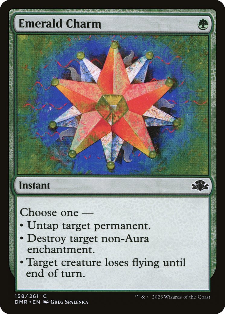 Emerald Charm (DMR-158) [Dominaria Remastered]