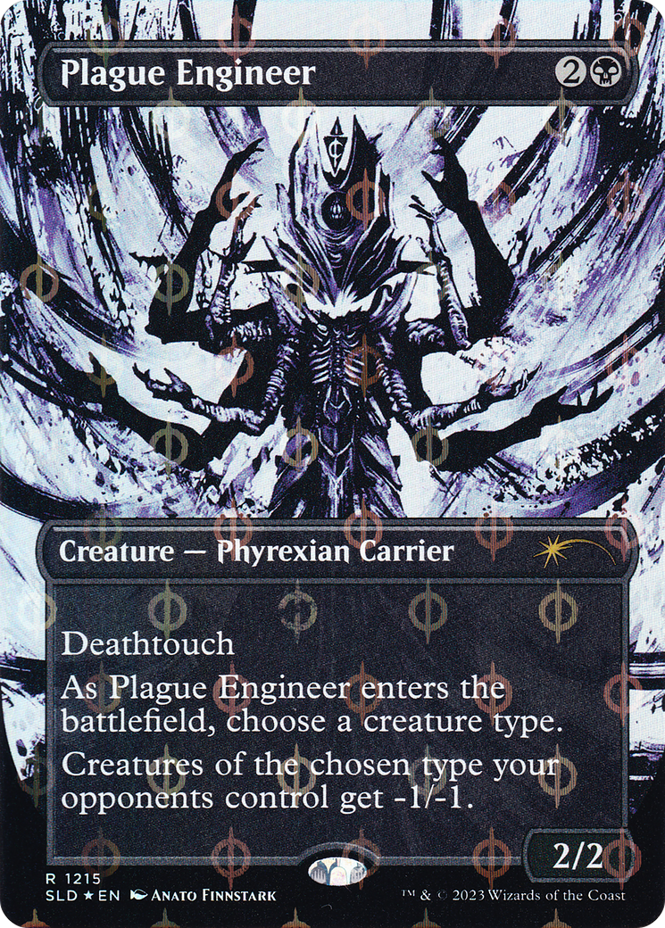 Plague Engineer (SLD-1215) [Secret Lair Drop] (Borderless) Foil
