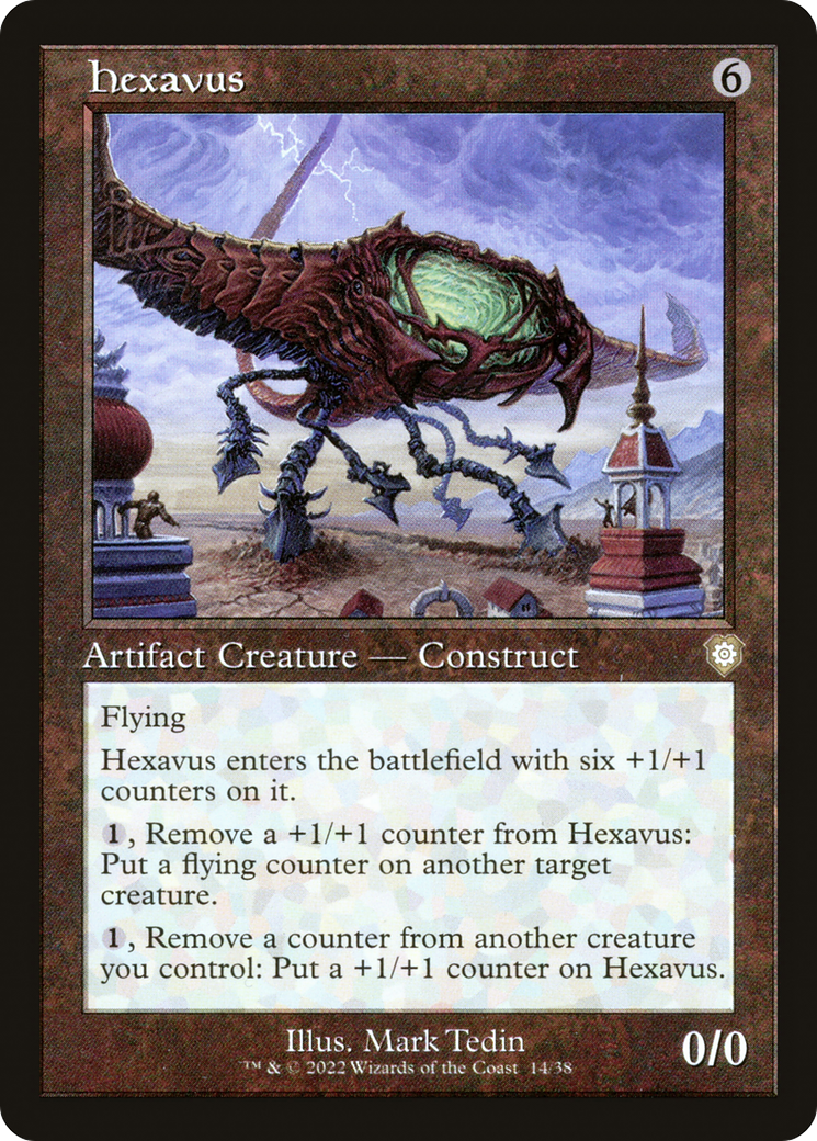 Hexavus (Retro Frame) (BRC-014) [The Brothers' War Commander]