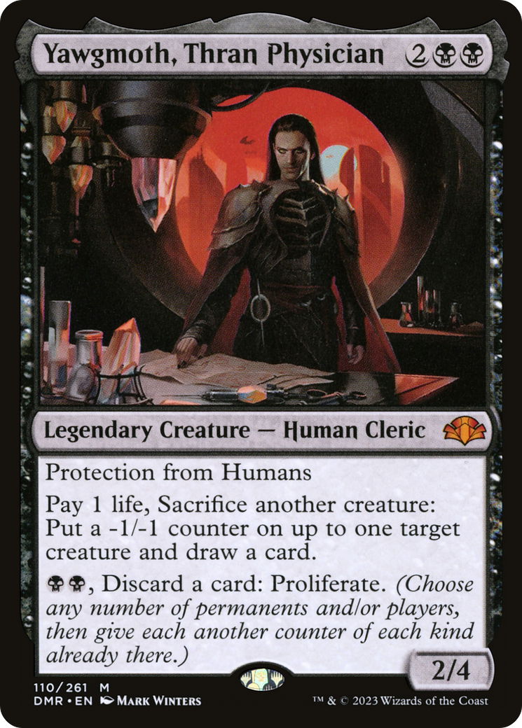 Yawgmoth, Thran Physician (DMR-110) [Dominaria Remastered] Foil