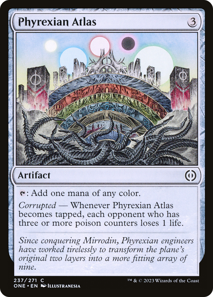Phyrexian Atlas (ONE-237) [Phyrexia: All Will Be One]