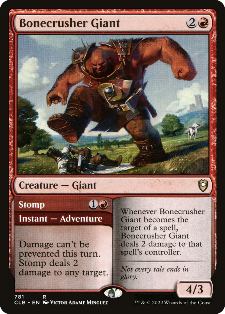 Bonecrusher Giant (CLB-781) [Commander Legends: Battle for Baldur's Gate]