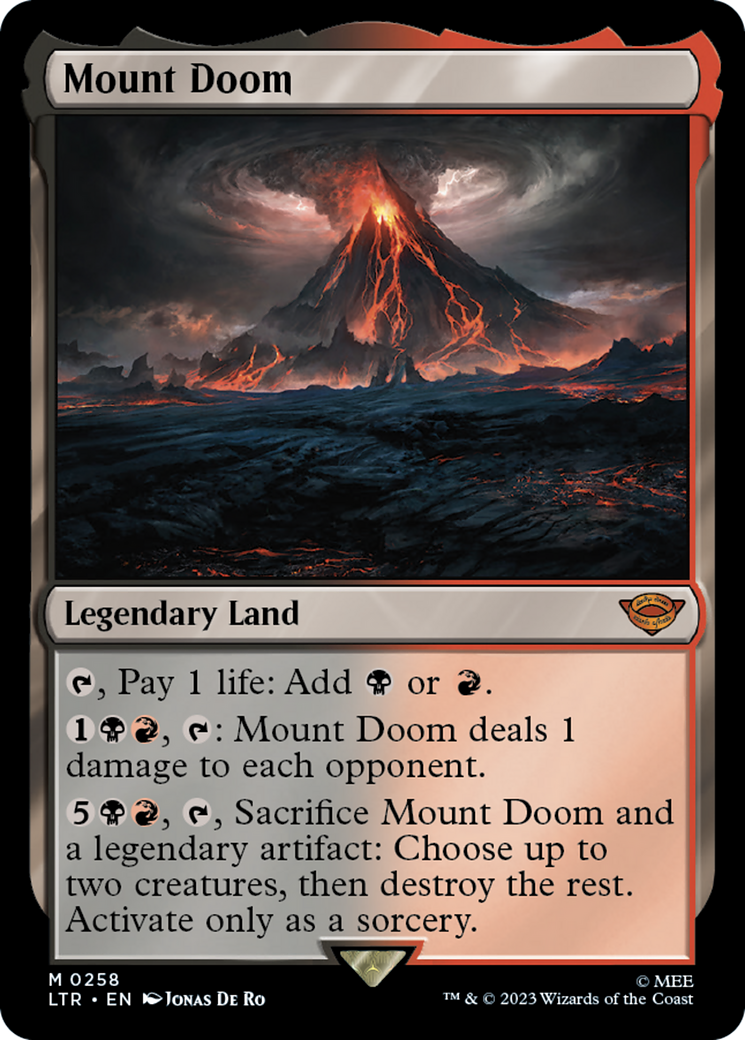 Mount Doom (LTR-258) [The Lord of the Rings: Tales of Middle-earth]