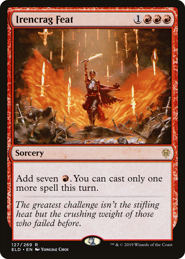 Irencrag Feat (ELD-127) [Throne of Eldraine]