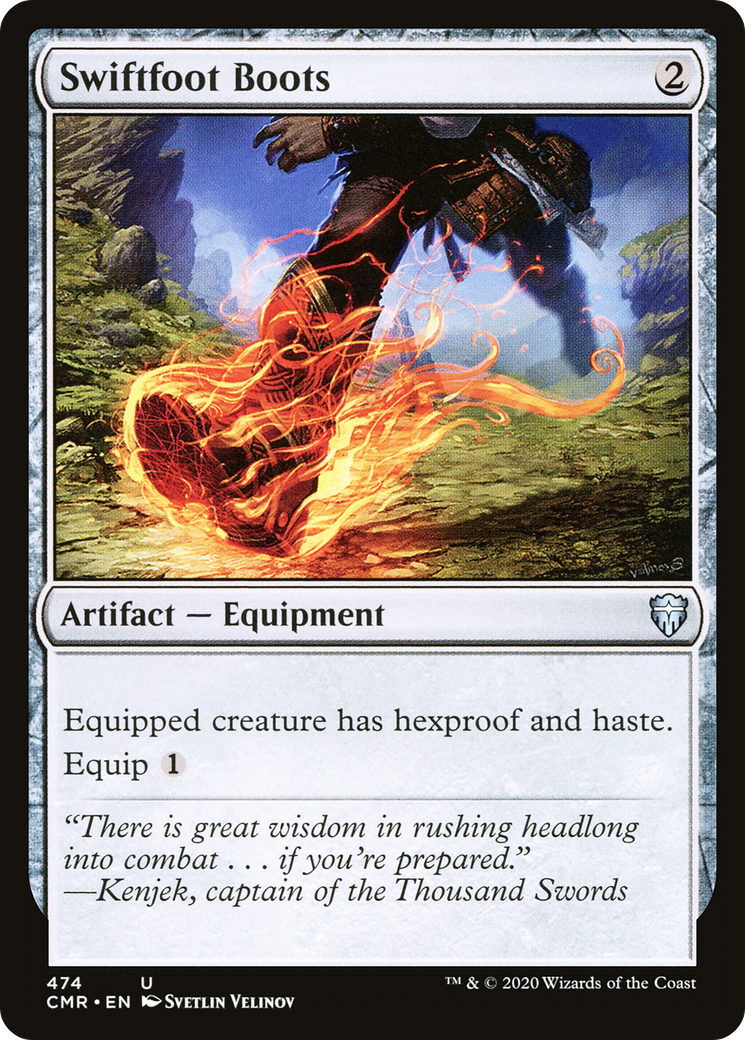 Swiftfoot Boots (CMR-474) [Commander Legends]