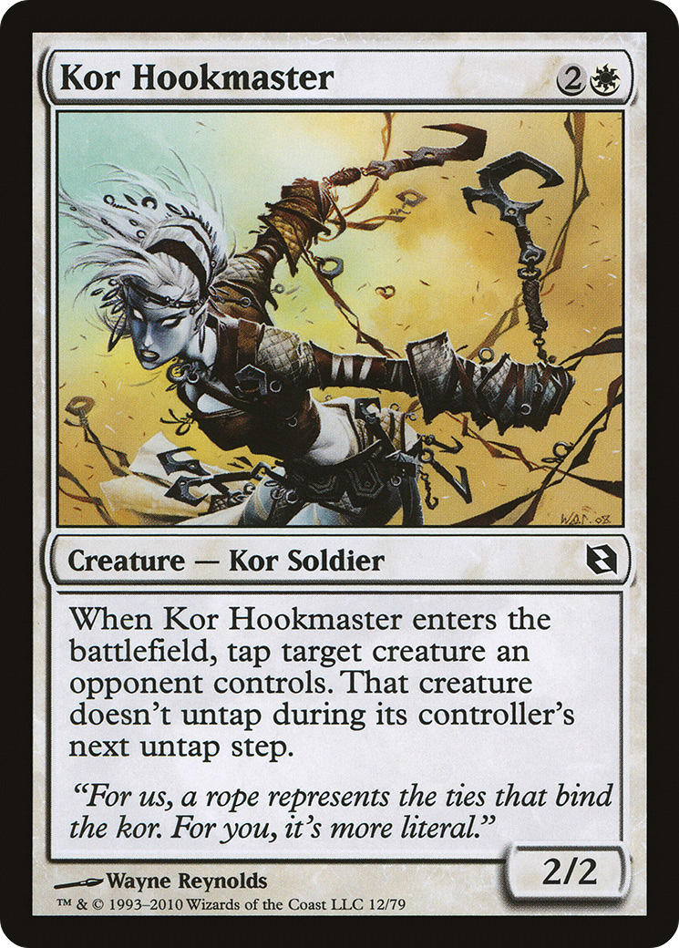 Kor Hookmaster (DDF-012) [Duel Decks: Elspeth vs. Tezzeret]