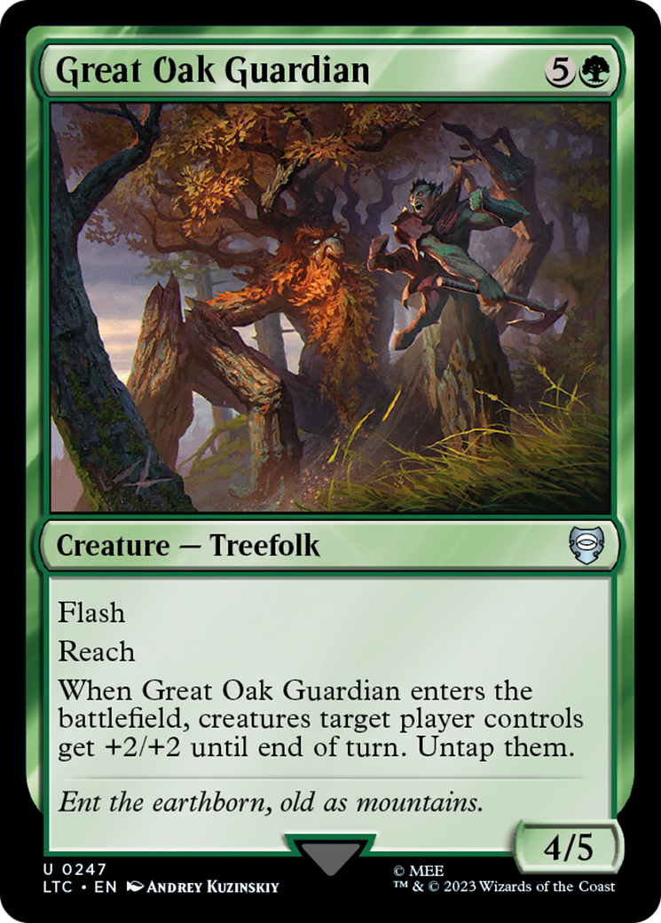 Great Oak Guardian (LTC-247) [Tales of Middle-earth Commander]