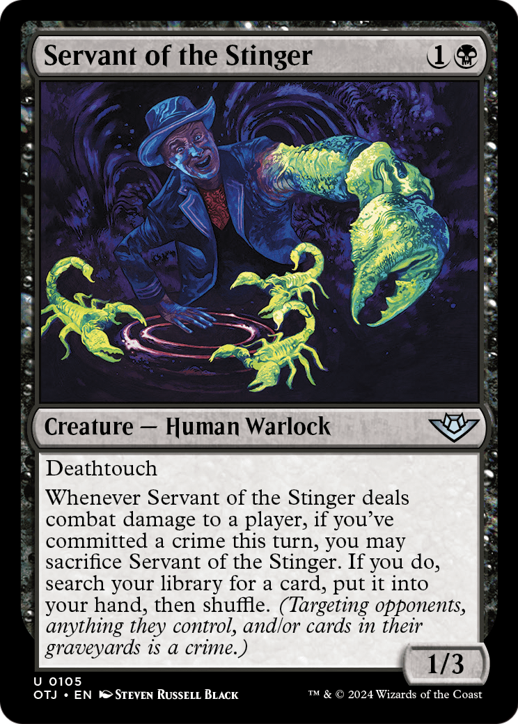 Servant of the Stinger (OTJ-105) [Outlaws of Thunder Junction]