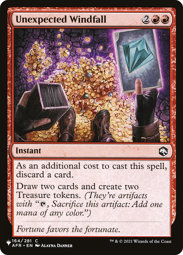 Unexpected Windfall (LIST-AFR-164) [The List]