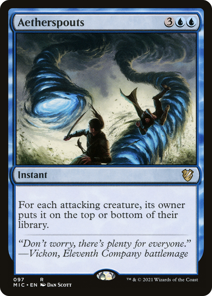 Aetherspouts (MIC-097) [Midnight Hunt Commander]