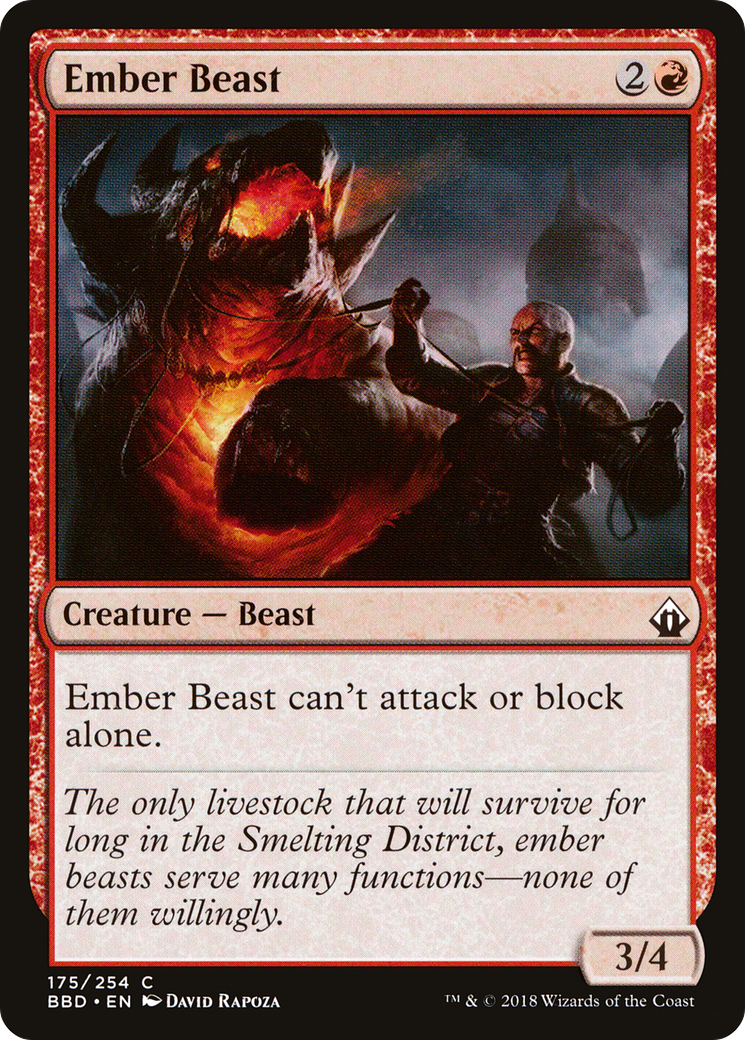 Ember Beast (BBD-175) [Battlebond]