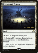 Drownyard Temple (PRE-271S) [Shadows over Innistrad Promos] Foil