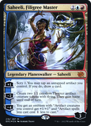 Saheeli, Filigree Master (PRE-219) [The Brothers' War Promos] Foil