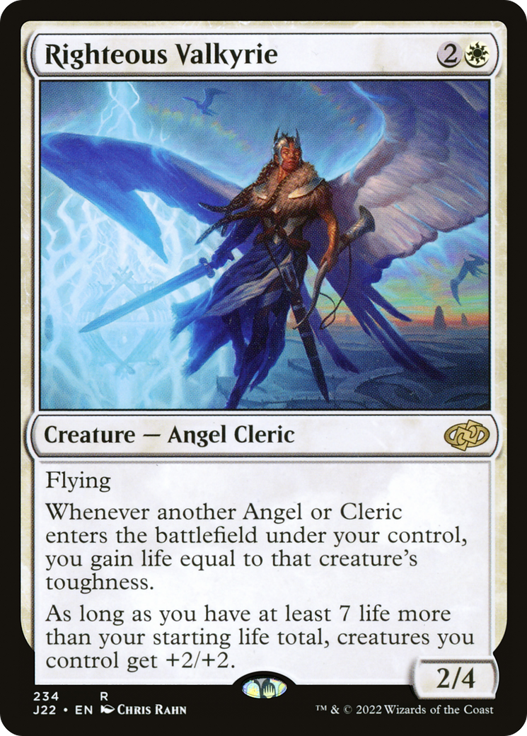 Righteous Valkyrie (J22-234) [Jumpstart 2022]