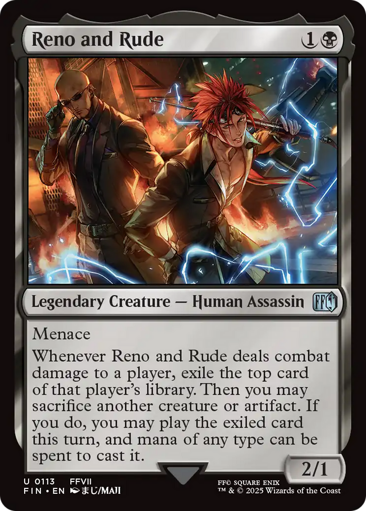 Reno and Rude (FIN-113) [FINAL FANTASY]