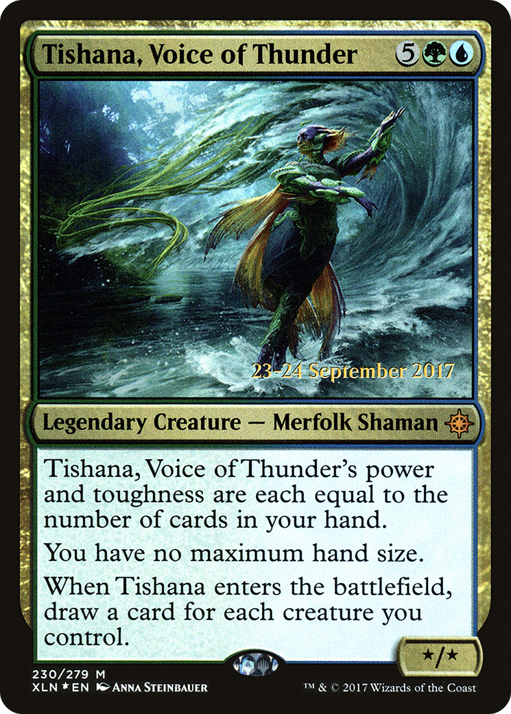 Tishana, Voice of Thunder (PRE-230S) [Ixalan Promos] Foil