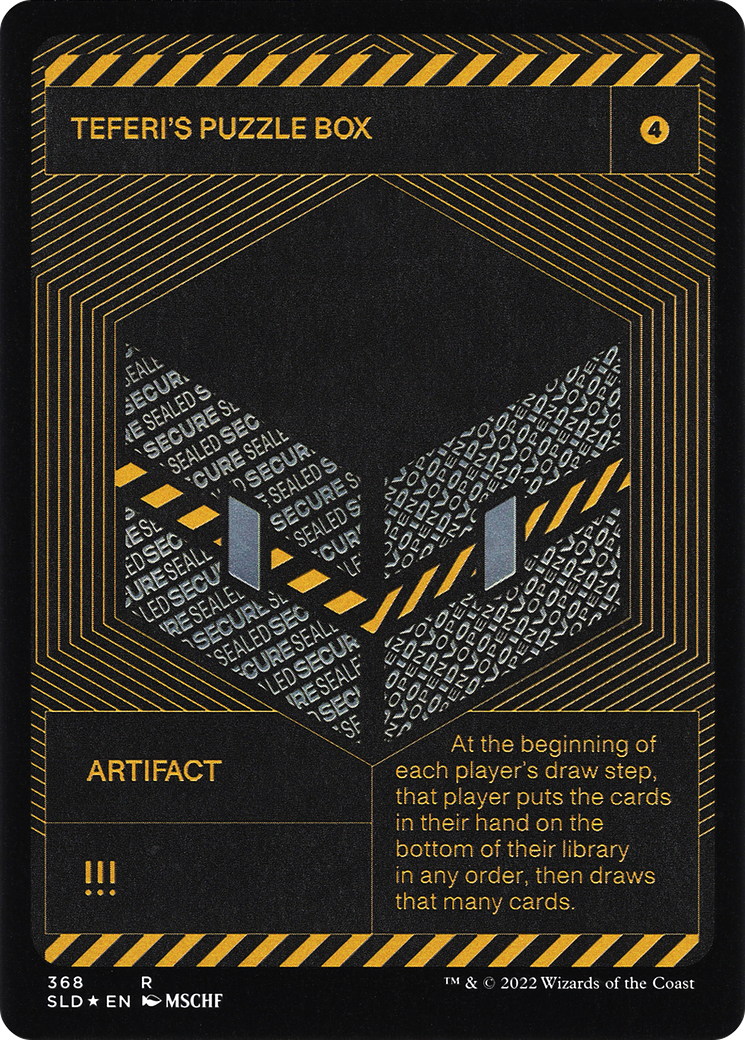 Teferi's Puzzle Box (Silver Laminate) (SLD-368) [Secret Lair Drop] Foil