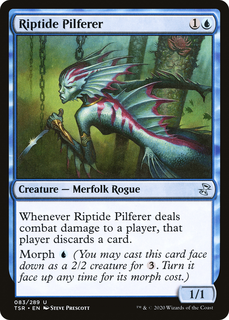 Riptide Pilferer (TSR-083) [Time Spiral Remastered] Foil