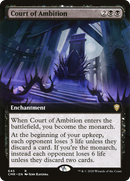 Court of Ambition (CMR-645) [Commander Legends]: (Extended Art) Foil