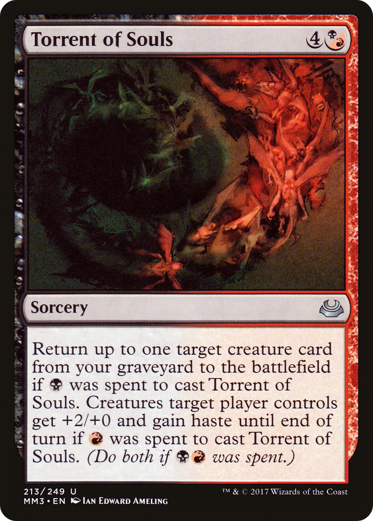 Torrent of Souls (MM3-213) [Modern Masters 2017]