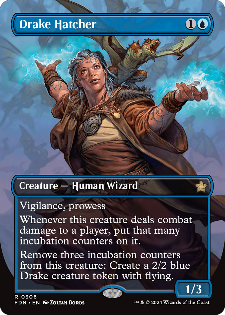 Drake Hatcher (FDN-306) [Foundations] (Borderless)