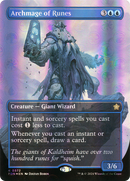 Archmage of Runes (FDN-372) [Foundations] (Borderless) Foil