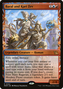 Baral and Kari Zev (MOM-302) [March of the Machine]: (Showcase) Foil