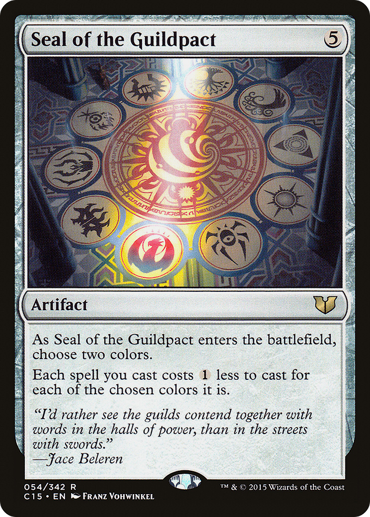 Seal of the Guildpact (C15-054) [Commander 2015]