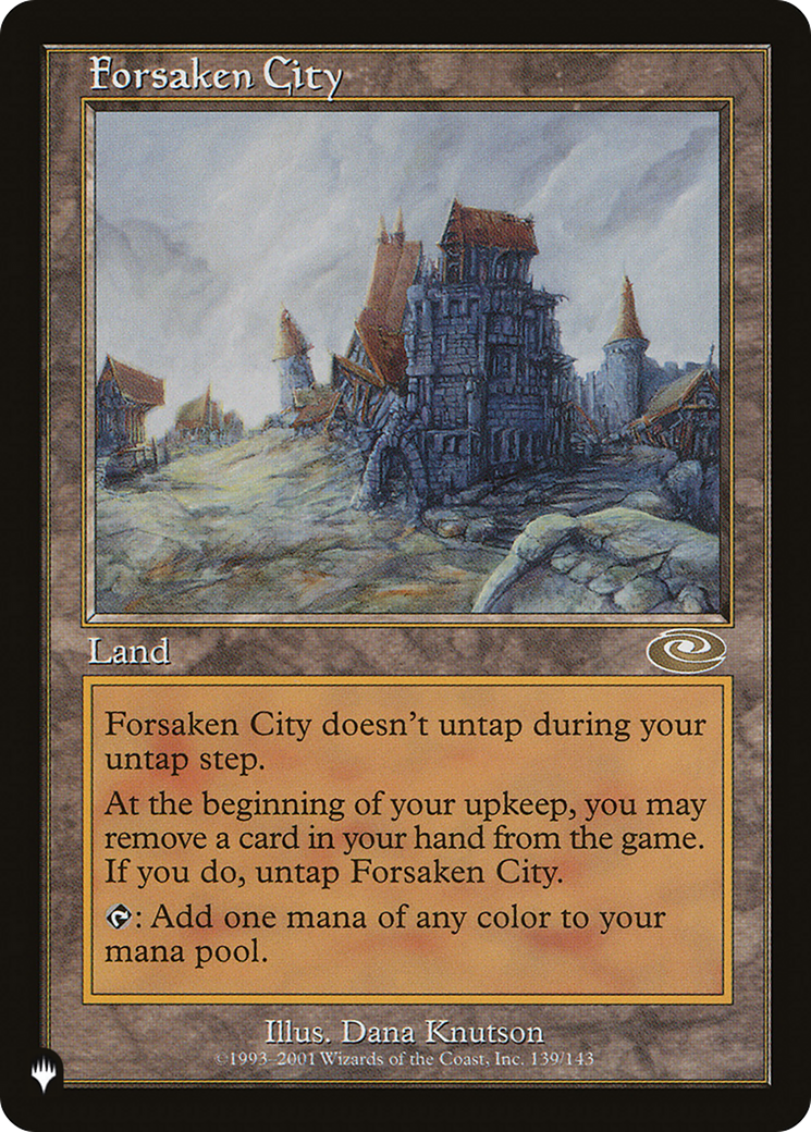 Forsaken City (LIST-PLS-139) [The List]