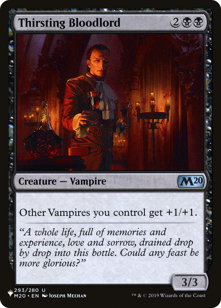 Thirsting Bloodlord (LIST-M20-293) [The List]