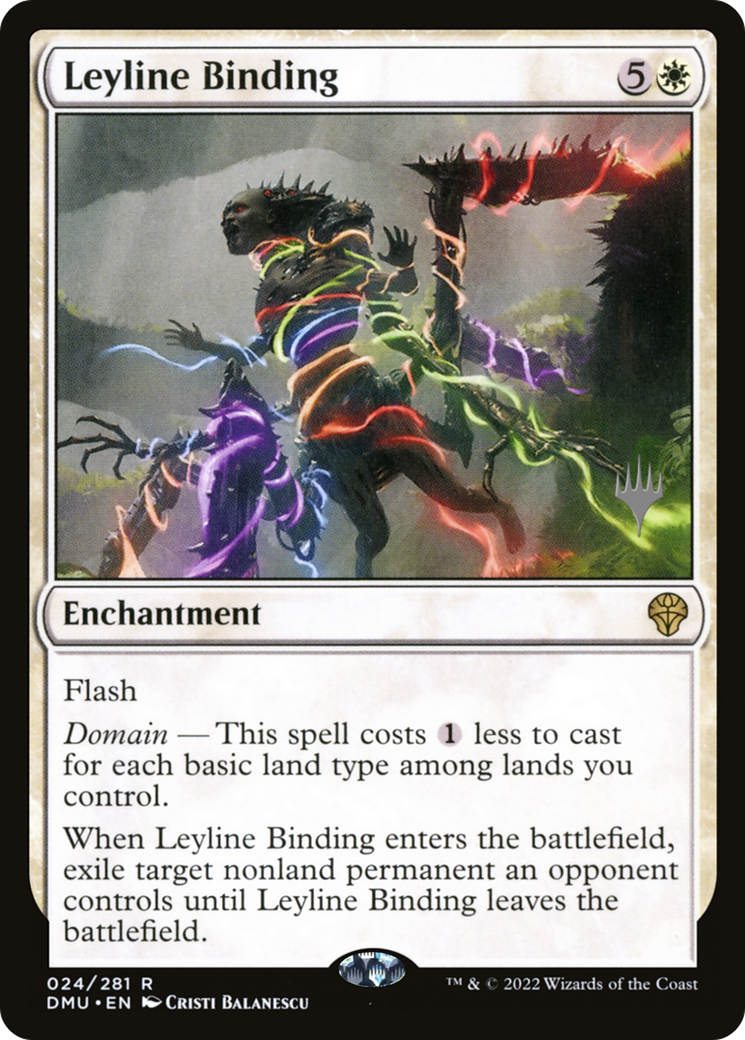 Leyline Binding (PPDMU-024) [Promo Pack: Dominaria United Promos]
