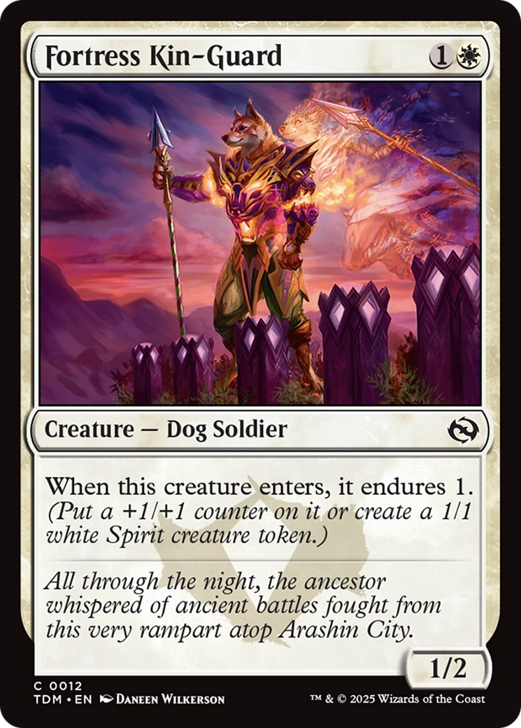 Fortress Kin-Guard (TDM-012) [Tarkir: Dragonstorm]