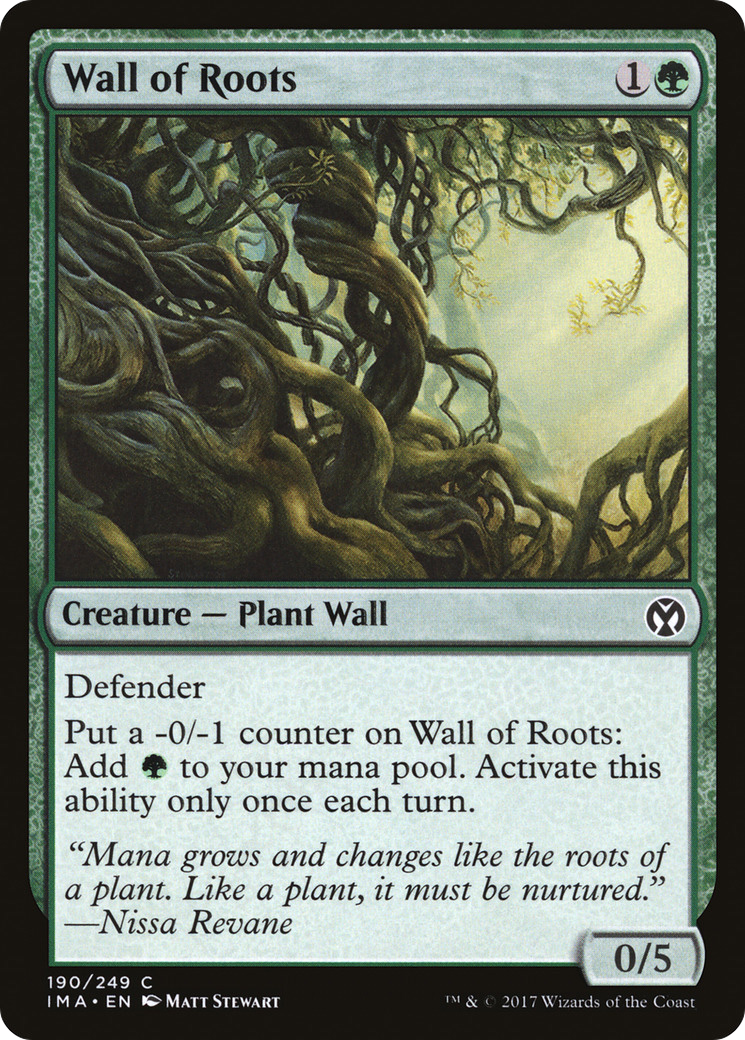 Wall of Roots (IMA-190) [Iconic Masters]