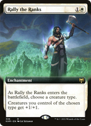 Rally the Ranks (KHM-336) [Kaldheim]: (Extended Art) Foil