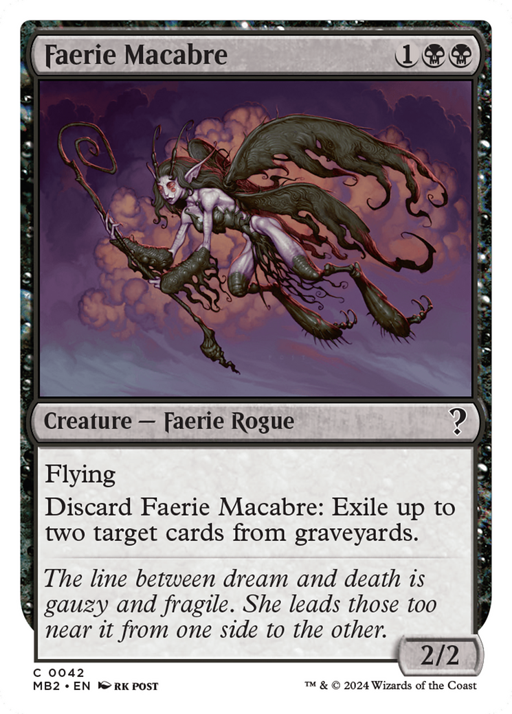Faerie Macabre (MB2-042) [Mystery Booster 2]