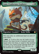 Loot, Exuberant Explorer (FDN-470) [Foundations]: (Extended Art) Foil