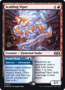 Scalding Viper // Steam Clean (PRE-235S) [Wilds of Eldraine Promos] Foil